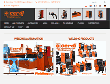 Tablet Screenshot of cerdi.com